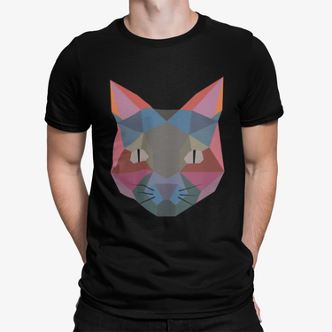 Camiseta Cat Poligono